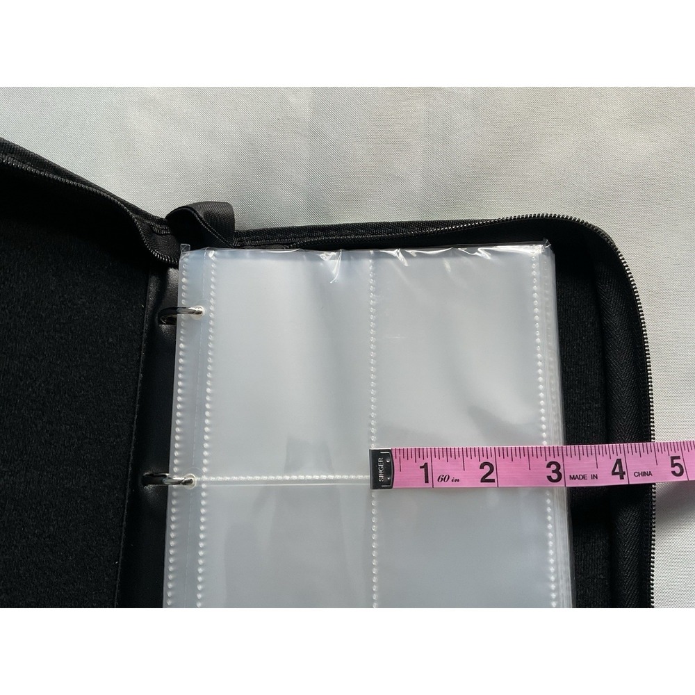 HUTRADE Album Trading Cards 400 Pockets 50 Pages Waterproof Pu With Zipper - Picture 4 of 5